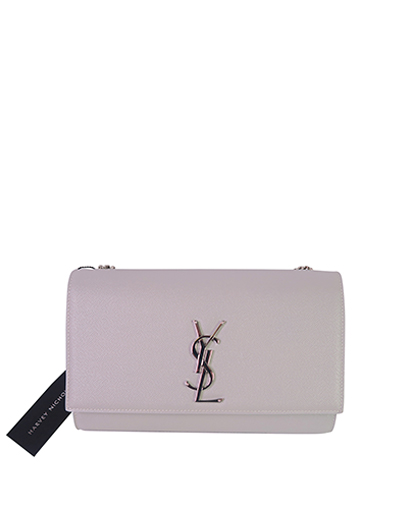 Small Kate, &pound;1,095, Handbags, Grey, Caviar Leather, Front view